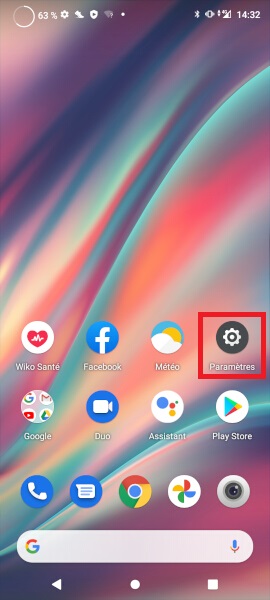 Capture d’écran à 3 doigts